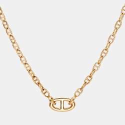 Pre Owned سوار هيرميس فاراندول ذهب وردي عيار 18 صغير جداً