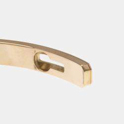 Pre Owned Hermes Kelly Bangle 4P Diamond Pink Gold 18K Diamond Bangle Pink Gold