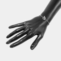 Pre Owned Hermes Finesse Bracelet Size Sth219410B 00St 18K White Gold
