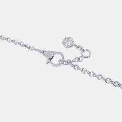 Pre Owned Hermes Finesse Bracelet Size Sth219410B 00St 18K White Gold