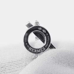 Pre Owned Hermes Finesse Bracelet Size Sth219410B 00St 18K White Gold