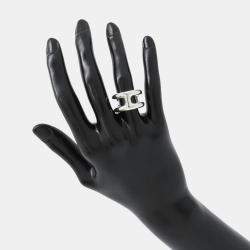 Pre Owned Hermes Osmoz Ring Size Pm/51/#11 Sv925