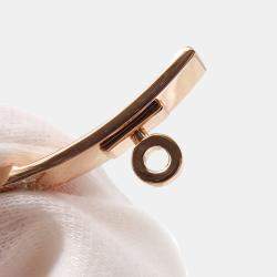Pre Owned Hermes Kelly Gourmet Bracelet Size 00Xs 18K Pink Gold