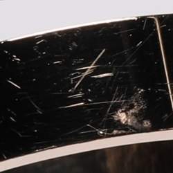 Pre Owned Hermes Kelly Diamonds 18k Rose Gold Ring Size 51