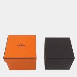 Pre Owned Hermes Chaine D'Ancre Bracelet Verso Size St K18Pg Ceramic