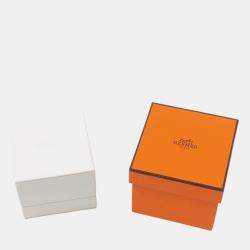 مملوكة مسبقًا Hermes Albertine Chaine D'Ancre Double  18K Pink Gold Ring Size EU 51