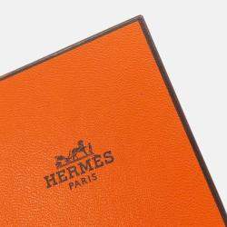 Pre Owned خاتم هيرمس شين دانكريه فيرسو مقاس 49/#9 PMH125620B 00049 K18PG سيراميك