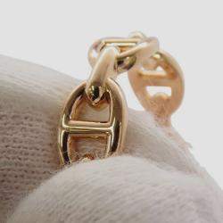 مملوكة مسبقًا Hermes Chaine D'Ancre Anchene Ring Size Pm/55/#15 18K Pink Gold