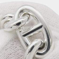 مملوكة مسبقًا Hermes Chaine D'Ancre Bracelet 12 Frames Size Gm Sv925