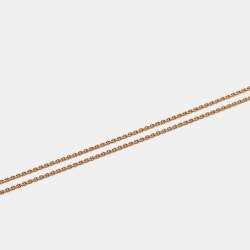Pre Owned Hermès Farandole 18k Rose Gold Necklace