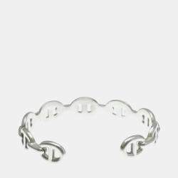 مملوكة مسبقًا سوار هيرمس شين دانكر فضي 925 بدون حجر فضي