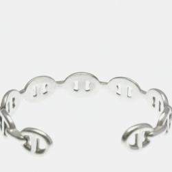 مملوكة مسبقًا سوار هيرمس شين دانكر فضي 925 بدون حجر فضي