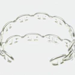 مملوكة مسبقًا Hermes Chaine D'Ancre Silver 925 No Stone Bangle Silver