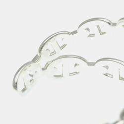 مملوكة مسبقًا Hermes Chaine D'Ancre Silver 925 No Stone Bangle Silver