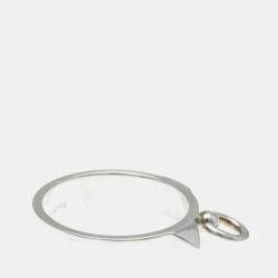 مملوكة مسبقًا Hermes Collier De Chien Ring Silver 925 Fashion No Stone Band Ring Silver
