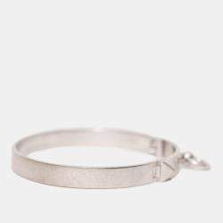 Pre Owned سوار هيرمس كوليه دي شيان ذهب أبيض عيار 18