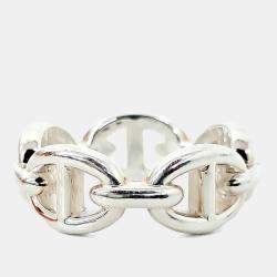 Pre Owned خاتم هيرمس ثريا فضي