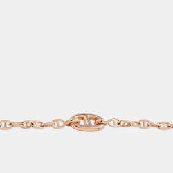 مملوكة مسبقًا سوار هيرمس فاراندول الجديد حجم صغير ذهب وردي عيار 18