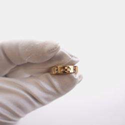 Pre Owned Hermes Small Model Kelly Ring Sz 55