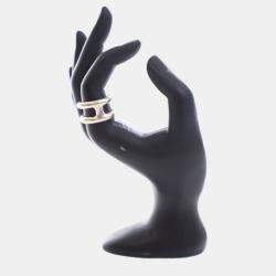 Pre Owned Hermes Small Model Osmose Ring Sz 57