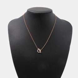 Pre Owned قلادة هيرميس إينيس 219315B 00 18K ذهب وردي