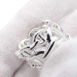 مملوكة مسبقًا Hermes Chaine D'Ancre Anchene Ring Size Gm/50/#10 Sv925