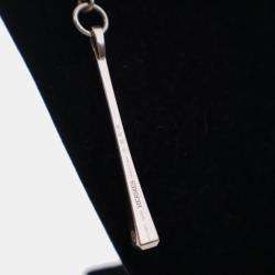 Pre Owned Hermes Clou De Forge Sterling Silver Necklace