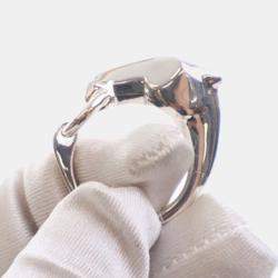 مملوكة مسبقًا خاتم هيرمس جالوب موديل صغير فضة عيار 925 مقاس 56