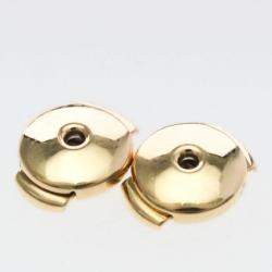 مملوكة مسبقًا Hermes Chaine D Ancre Earrings No Stone Pink Gold 18K Stud Earrings Pink Gold