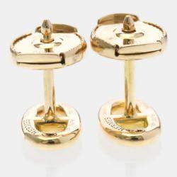 مملوكة مسبقًا Hermes Chaine D Ancre Earrings No Stone Pink Gold 18K Stud Earrings Pink Gold