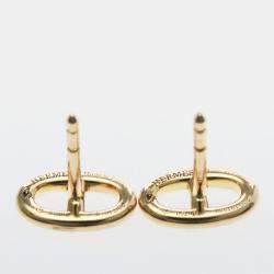 مملوكة مسبقًا Hermes Chaine D Ancre Earrings No Stone Pink Gold 18K Stud Earrings Pink Gold