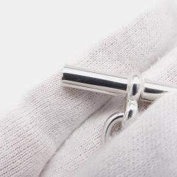 مملوكة مسبقًا Hermes Chaine D'Ancre Necklace 43 Frames Size Pm Sv925