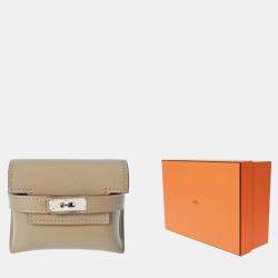 Hermes Etoupe Swift Leather Kelly Move Bag