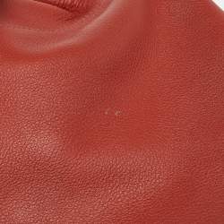 Pre Owned Hermes Cuivre Evercolor Leather Palladium Finish Lindy 34 Bag