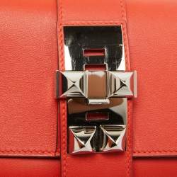 Hermès Capucine Swift Leather Medor Clutch 23