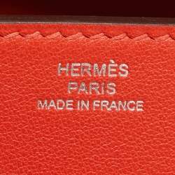 Hermès Capucine Swift Leather Medor Clutch 23