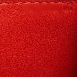 Hermès Capucine Swift Leather Medor Clutch 23