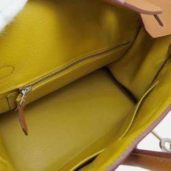 Hermes Gold Togo Birkin Officier Handbag