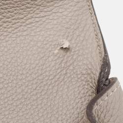 Hermes Gris Asphalt Togo Leather Gold Finish Kelly Retourne 35 Bag