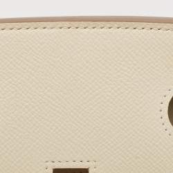 Hermes Craie Epsom Leather Gold Finish Birkin 30 Bag