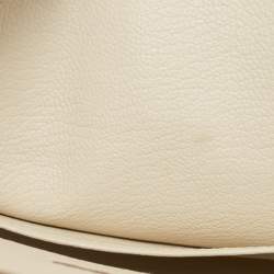 Hermes Craie Epsom Leather Gold Finish Birkin 30 Bag