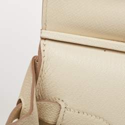 Hermes Craie Epsom Leather Gold Finish Birkin 30 Bag