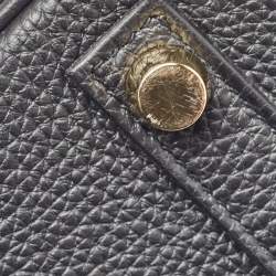 Hermès Noir Togo Leather Gold Finish Birkin 25 Bag