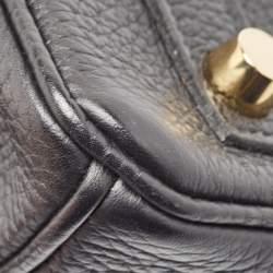 Hermès Noir Togo Leather Gold Finish Birkin 25 Bag