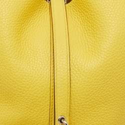 Hermes Jaune de Naples Taurillon Clemence Leather Picotin Lock 18 Bag