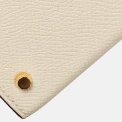 Pre Owned Hermes Nata Epsom Leather Gold Finish Mini Kelly II Sellier 20 Bag