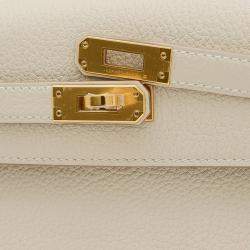 Hermes Cre Togo Kelly 25 Handbag