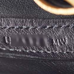 Hermes Noir Swift Leather Gold Finish 24/24 21 Bag 