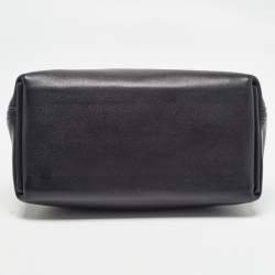 Hermes Noir Swift Leather Gold Finish 24/24 21 Bag 
