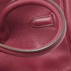 Hermes Tosca Togo Leather Gold Finished Birkin 35 Bag